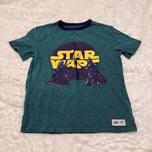 Star Wars GAP Blue Graphic T Shirt - Size Youth L